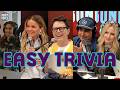 We Attempt To Answer Trivia Questions That Everyone Knows