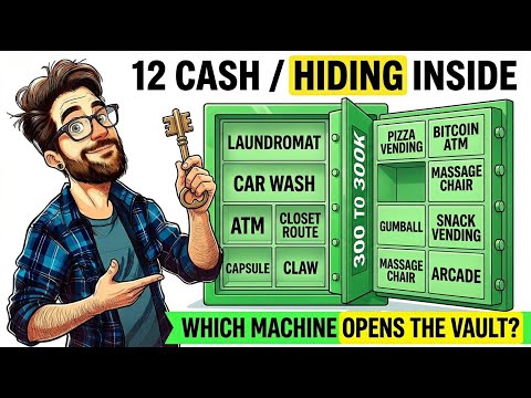 12 Boring Machines That Pay While You Sleep (No Staff)
