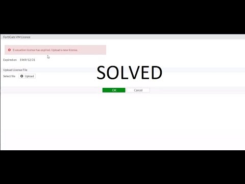 [SOLVED] Fortinet firewall license issue (expired) in EVE-NG 100% working | Fortinet | #fortinet