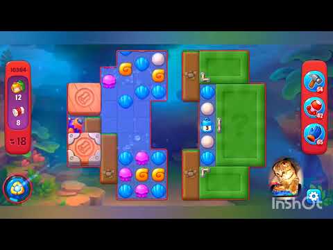 Fishdom,10364 level,no Booster - 10364 уровень, прохождение без бустеров.