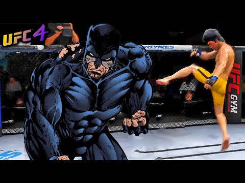 UFC4 | Superhero Wildcat vs. Bruce Lee - (EA sports UFC 4 Rematch)