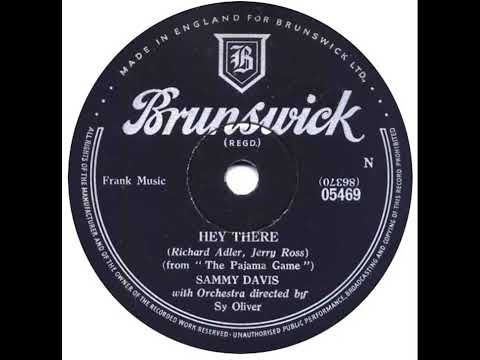 UK New Entry 1955 (109) Sammy Davis Jr. - Hey There