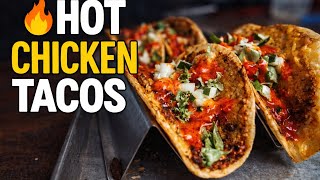 Nashville Hot Chicken Smashburger Tacos (This Combo Is Insane)