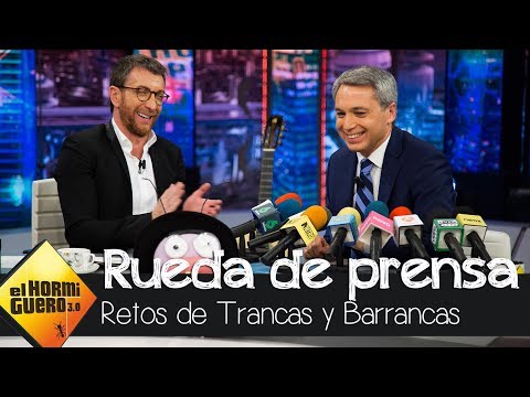 Trancas y Barrancas hacen las preguntas más comprometidas a Vicente Vallés - El Hormiguero 3.0