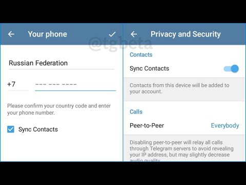 How To Sync Contacts On Telegram - YouTube