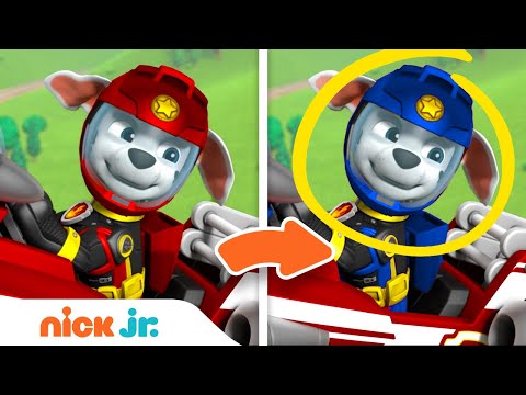Spot the Difference #7 w/ PAW Patrol Moto Pups! | Nick Jr.