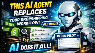 This AI Agent Replaces Your Entire Dropshipping Workflow (Doba Pilot Review)