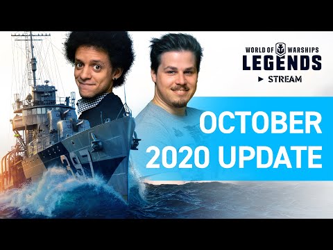 [EN] World of Warships: Legends | October Update Stream