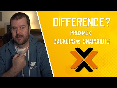 Proxmox Backups vs Snapshots