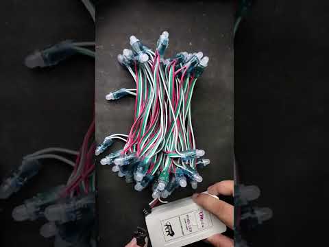 RGB Pixel LED & it's controller teardown || Disassembly