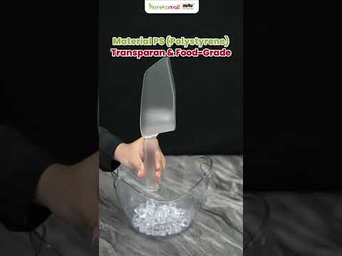 Sekop Es Plastik Square Minuman Cafe Bar Hotel Size L | Mutu ISP-F3L on Youtube