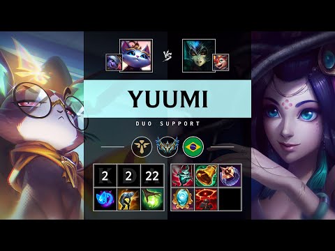 Yuumi Support vs Nami - BR Challenger Patch 25.13