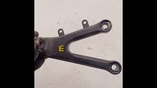 Vídeo de Bacalhau Dianteiro Esquerdo Yamaha Yzf R6 2006