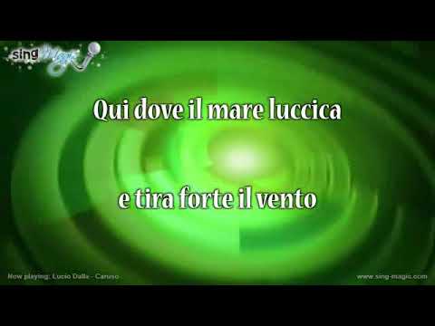 Lucio Dalla   Caruso   Karaoke Version Instrumental