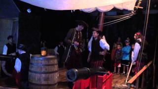preview picture of video 'Hollis Haunted House 2014 - Pirate Scene'