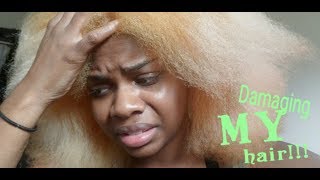 I Bleached My Hair!!!