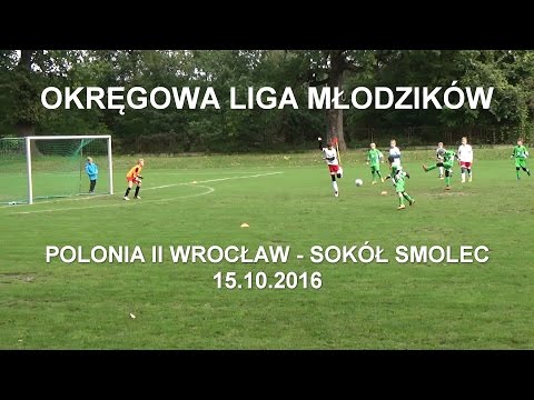 Mecz Polonia II Wrocław - Sokół Smolec (4:3) w ramach Okręgowej Ligii Młodzików