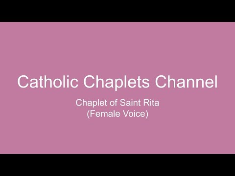Chaplet of Saint Rita (Female Voice)