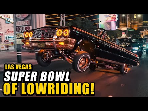 Lowrider Takeover Las Vegas | The SUPER BOWL of LOWRIDING!