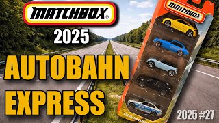 2025 Matchbox 5-Pack AUTOBAHN EXPRESS - What's Inside?