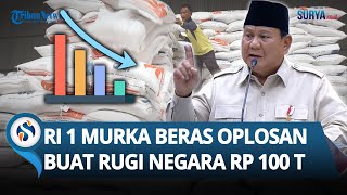 Prabowo Ngamuk! Beras Premium Dioplos hingga Negara Rugi Rp 100 T, Kejagung & Kapolri Diminta Gerak!