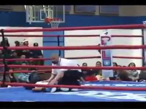 Amazing boxing knock-out
