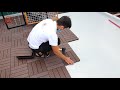 Thi Công Vỉ Gỗ AWood lót sàn Ngoài Trời