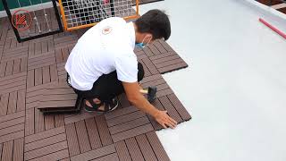 Thi Công Vỉ Gỗ AWood lót sàn Ngoài Trời