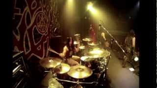 Tim Yeung drum cam Morbid Angel &quot;Rapture&quot; 10/07/12