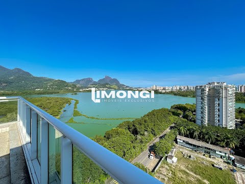 Cobertura na Barra da Tijuca 304m2 4qt + dep. completa