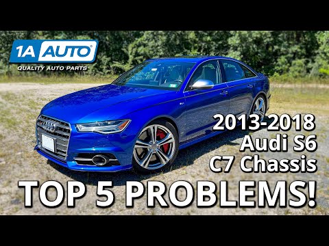 Top 5 Problems Audi S6 2013-2018 4th Generation