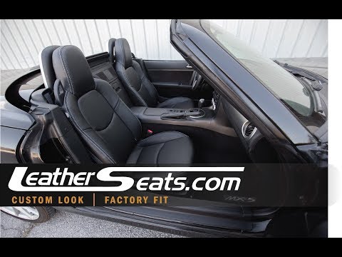 Mazda MX-5 Miata Custom Leather Seat Upholstery Interior Kit - LeatherSeats.com
