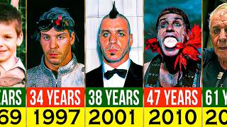 Till Lindemann of Rammstein Transformation From 0 to 61 Years Old
