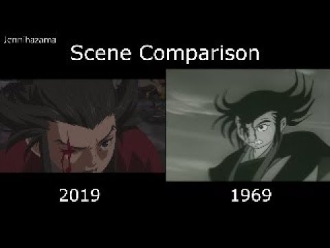 Hyakkimaru VS Tahomaru | Dororo 1969 vs 2019 | Dororo Comparison | どろろ シーン 比較