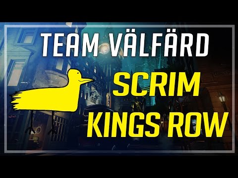 Team VÄLFÄRD - Scrim Intense fights on Kings Row