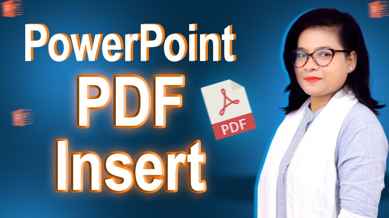 How to insert pdf in PowerPoint | PowerPoint Bangla Tutorial in Habiba Himu | #ppt