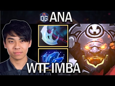 OG.ANA SMURF AXE WITH AGHANIMS SHARD-MANTA - DOTA 2 7.29 GAMEPLAY