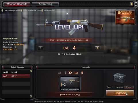 CrossFire: AK-47-Knife Royal Guard (Upgrades)