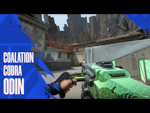 Coalition Cobra Odin Skin Showcase (Coalition Cobra Collection) - Valorant Battle Pass Skins