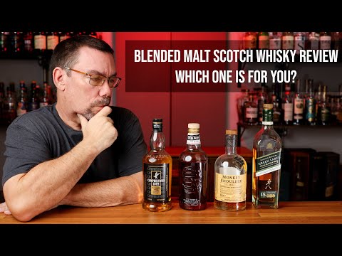Blended Malt Scotch Review: Campbeltown Loch, Naked Malt, Monkey Shoulder, Johnnie Walker 15