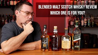Blended Malt Scotch Review: Campbeltown Loch, Naked Malt, Monkey Shoulder, Johnnie Walker 15
