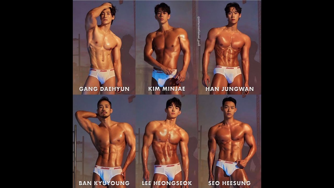 Mister International Korea 2021 34 Finallists Interview on Aussiebum Underwear Part3 (No 24 ~ No 35)