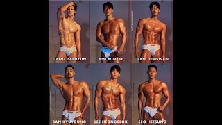 Mister International Korea 2021 34 Finallists Interview on Aussiebum Underwear Part3 (No 24 ~ No 35)