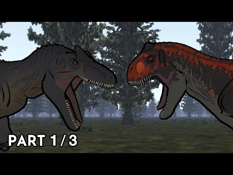 Allosaurus vs Carnotaurus | Animation (Part 1/3)