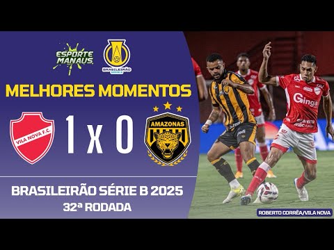 Vila Nova 1x0 Amazonas FC
