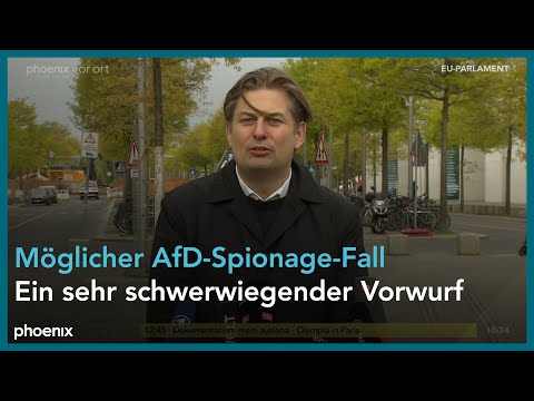 Video Thumbnail: Maximilian Krah zu einem möglichen Spionagefall innerhalb der AfD am 24.04.24