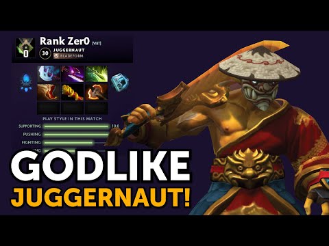Juggernaut Godlike Carry – Triple Kills & Insane Gameplay | Dota 2 Ranked Climb (Rank Zer0)