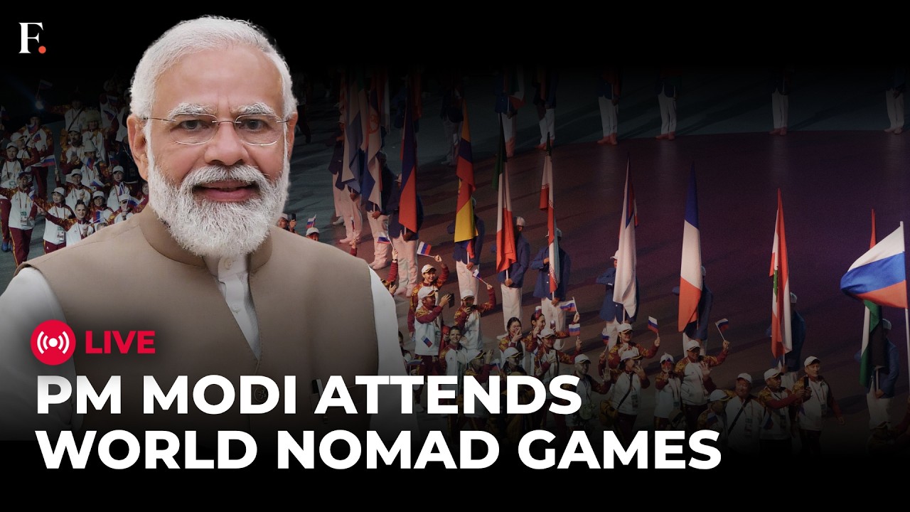 LIVE: PM Narendra Modi Attends Official Opening Ceremony of VI World Nomad Games