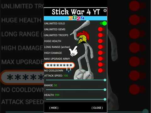 Stick War Legacy👉 Mod Menu V2023.5.429 ❤️ Mod Apk 2024 Vip - Latest Version {Unlimited All} #shorts
