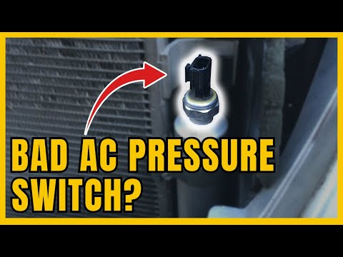 4 SYMPTOMS OF A BAD AC PRESSURE SWITCH | How to tell if AC Pressure Switch is BAD